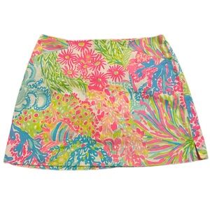 Lilly Pulitzer Marigold Skort / Skirt in Lovers Coral